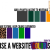 choose website color scheme